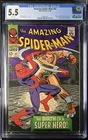 AMAZING SPIDER-MAN #42 🌟 1st Mary Jane Face Reveal 🌟  WHITE PAGES CGC 5.5