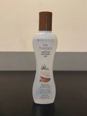 Biosilk Silk Therapy with Natural Coconut Oil Leave-In Treatment 5.64 oz