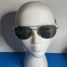Vintage AO American Optical Original Pilot Mens Sunglasses 57-20-140 Aviator