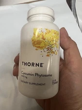 Sealed Thorne Curcumin Phytosome 1000 Mg Supplement, 120 Caps Exp 06/26