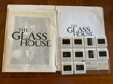 THE GLASS HOUSE MOVIE Rare Complete PRESS KIT W/ PHOTOS & Slides Leslee