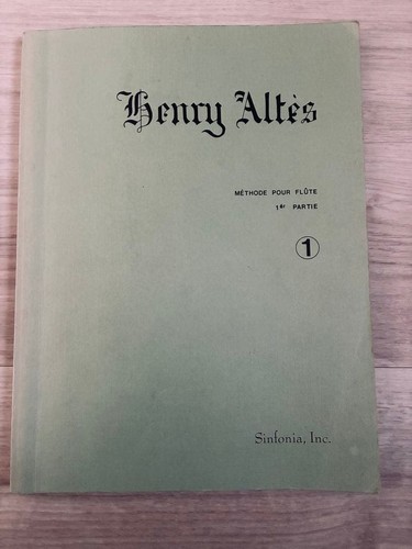 Artes Flute Playing Method Volume 1