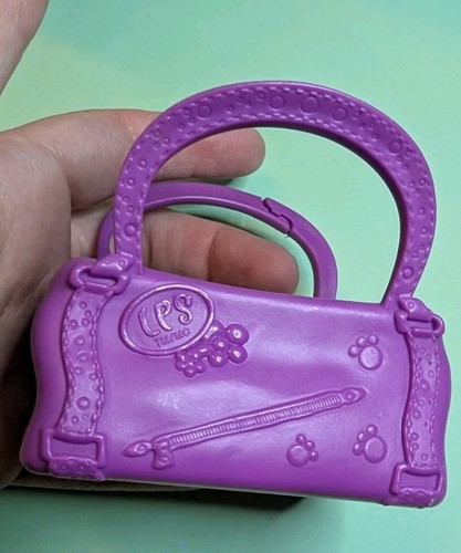 Vintage Lps Littlest Pet Shop McDonald's Wave 4 Purple Toy Carrier