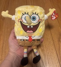 Ty Beanie Babies SpongeBob SquarePants 2004 Plush Toy W/tag