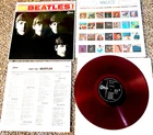 MONO '66 "MEET THE BEATLES" RED WAX SUPERIOR BEATLEMANIA THRILLS+ INSERT, LENNON