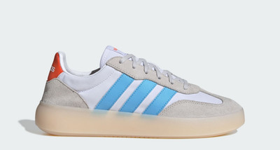 ADIDAS men's Barreda Decode shoes - Cloud White / Blue Burst / Impact Orange  13
