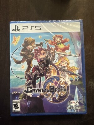 Crystal Ortha PS5 Sony PlayStation 5 Limited Run Games #039 RPG New Sealed Kemco
