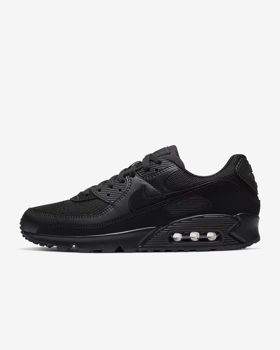Size 12 - Nike Air Max 90 Triple Black 2020 for sale online | eBay