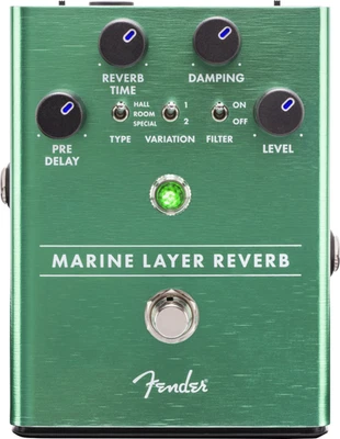 Fender Marine Layer Reverb Guitar Effect Pedal 0234532000 - Image 1 of 4