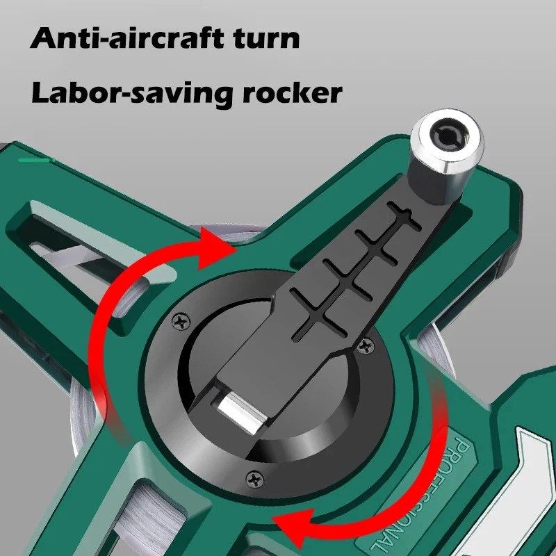  30/50/100-meter Tape Measure Ground-insertable Portable Handheld Measuring Tool - Image 2 of 4