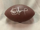 Steve Young Signed Wilson Official Size Football Player Hologram COA Auto