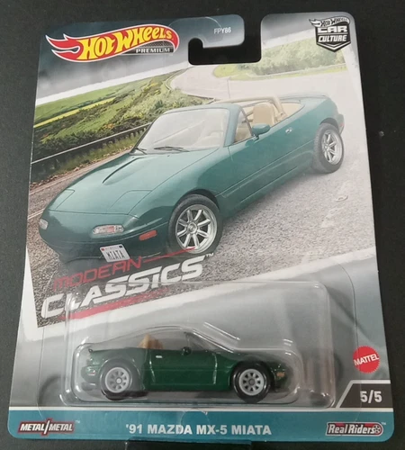 Hot Wheels Premium Car Culture Modern Classic '91 Mazda MX-5 Miata