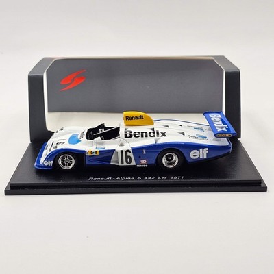 Spark Renault Alpine A442 #16 H. de Chaunac 24Hrs Le Mans 1977 Maßstab 1:43 S1556