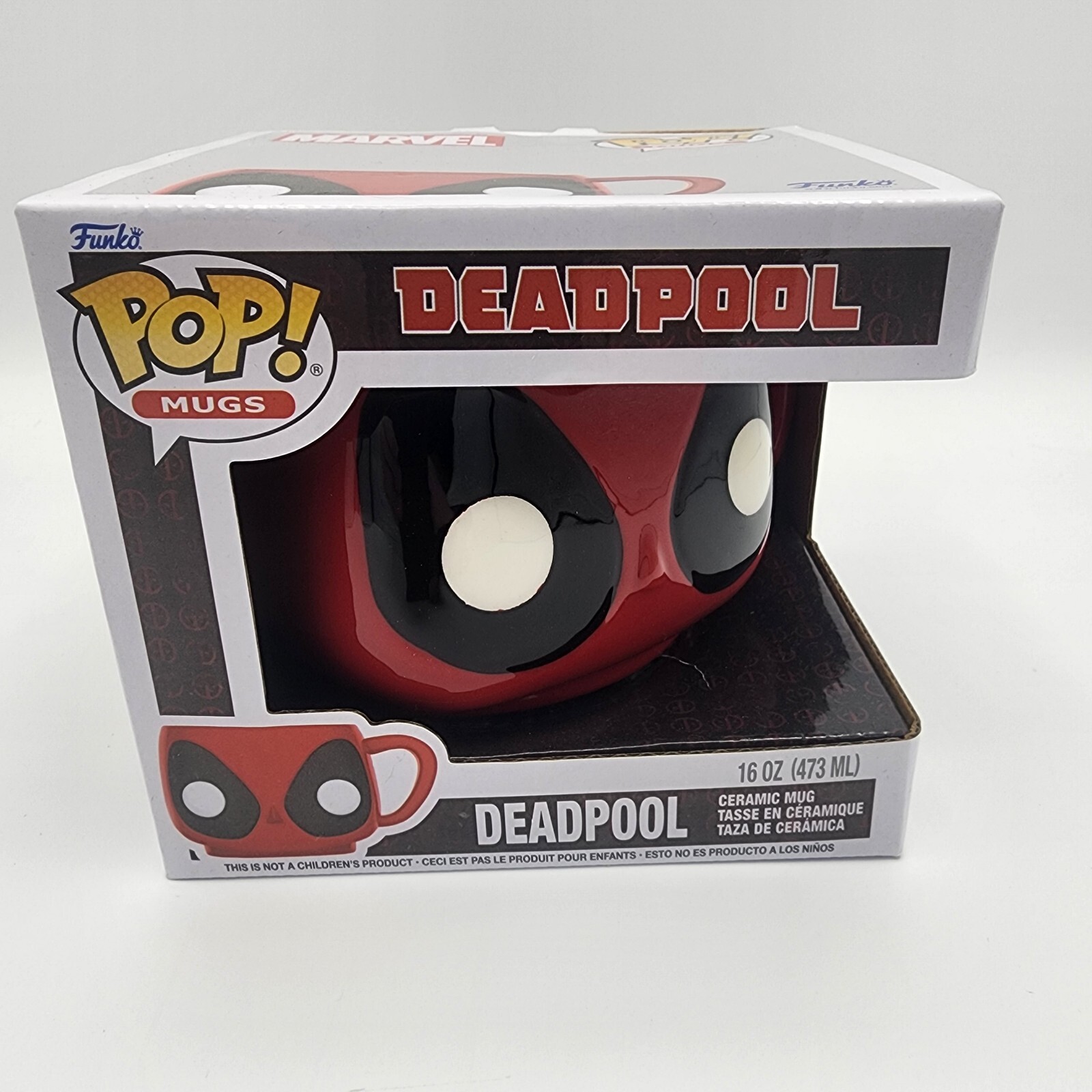 Funko Pop! Mugs 16oz Ceramic Deadpool Marvel