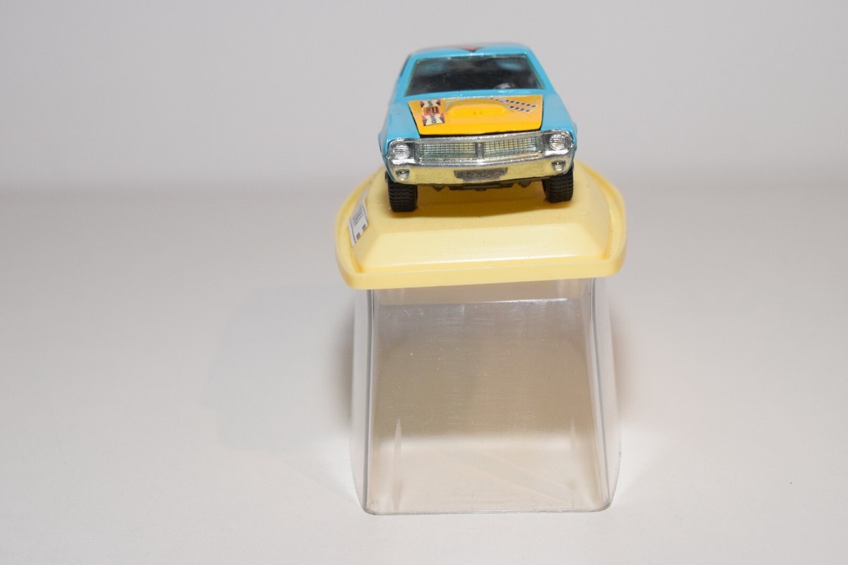 Miniature Voiture A50 1:43 AUTO PILEN M-280 JAVELIN, Bleu Daytona Et Jaune Rallye, état MIB Extrêmement Rare