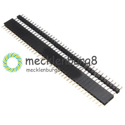 5Pair Male & Female 40pin 2.54mm Header Socket Row Strip PCB Connector NEW