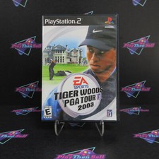 Tiger Woods PGA Tour 2003 PS2 PlayStation 2 Complete - 1 Year Warranty EX Cond