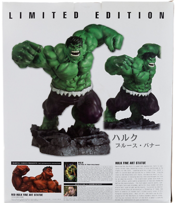 KOSTAS HULK ハルク MARVEL フィギュア Kaws SEALED/New! Marvel Fall of the Hulks Fine Art Statue LE 1000