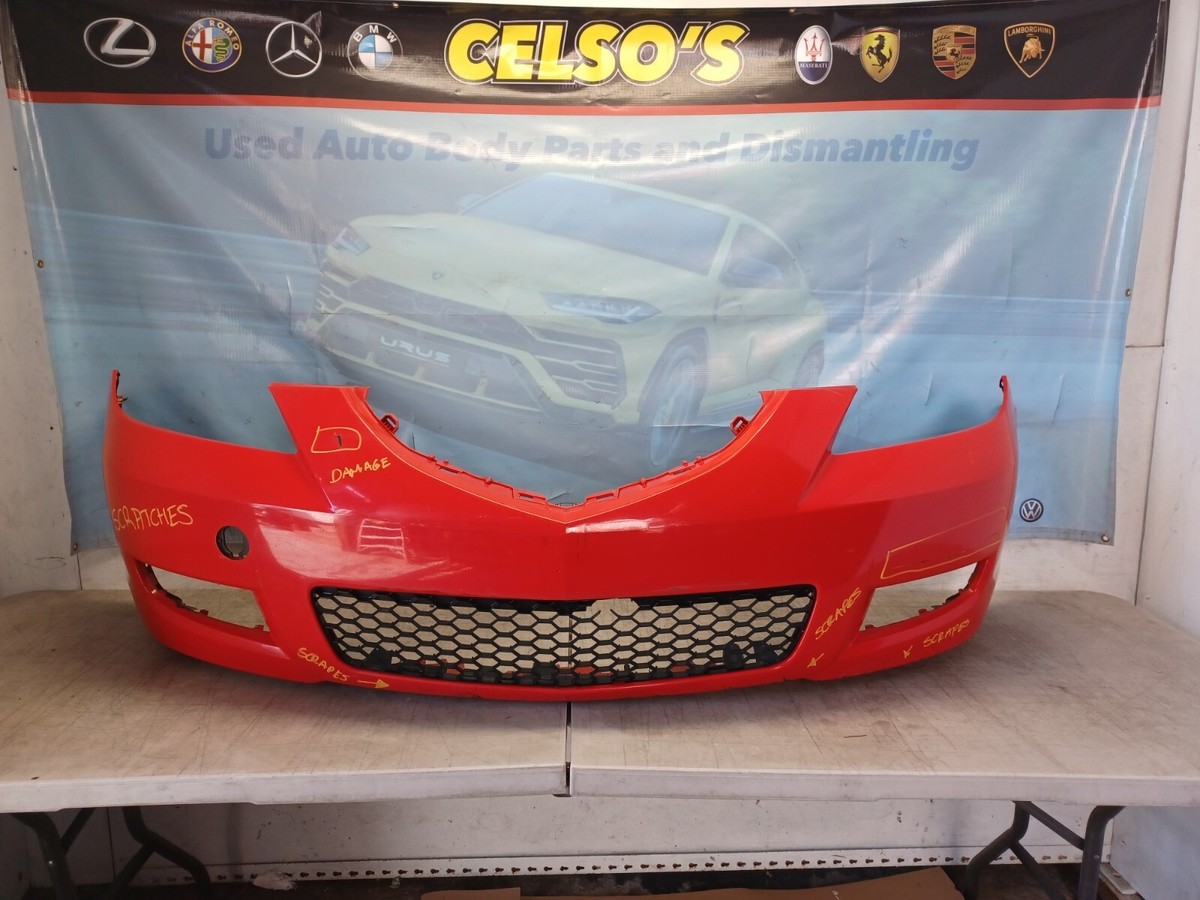 2007 2008 2009 MAZDA 3 SEDAN FRONT BUMPER COVER OEM USED | eBay