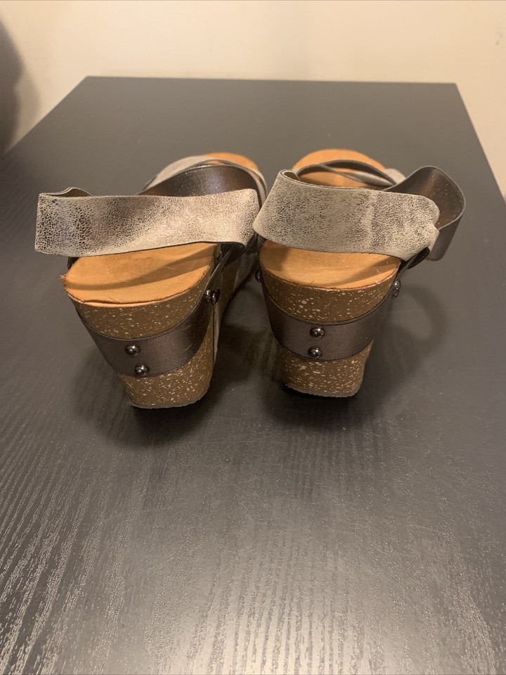 Pierre Dumas Hester Women's Platform Wedge Open Toe Sandals eBay