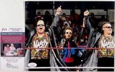 WWE The Mouth Of The South Jimmy Hart Signed 8x10 Photo I Autograph JSA COA