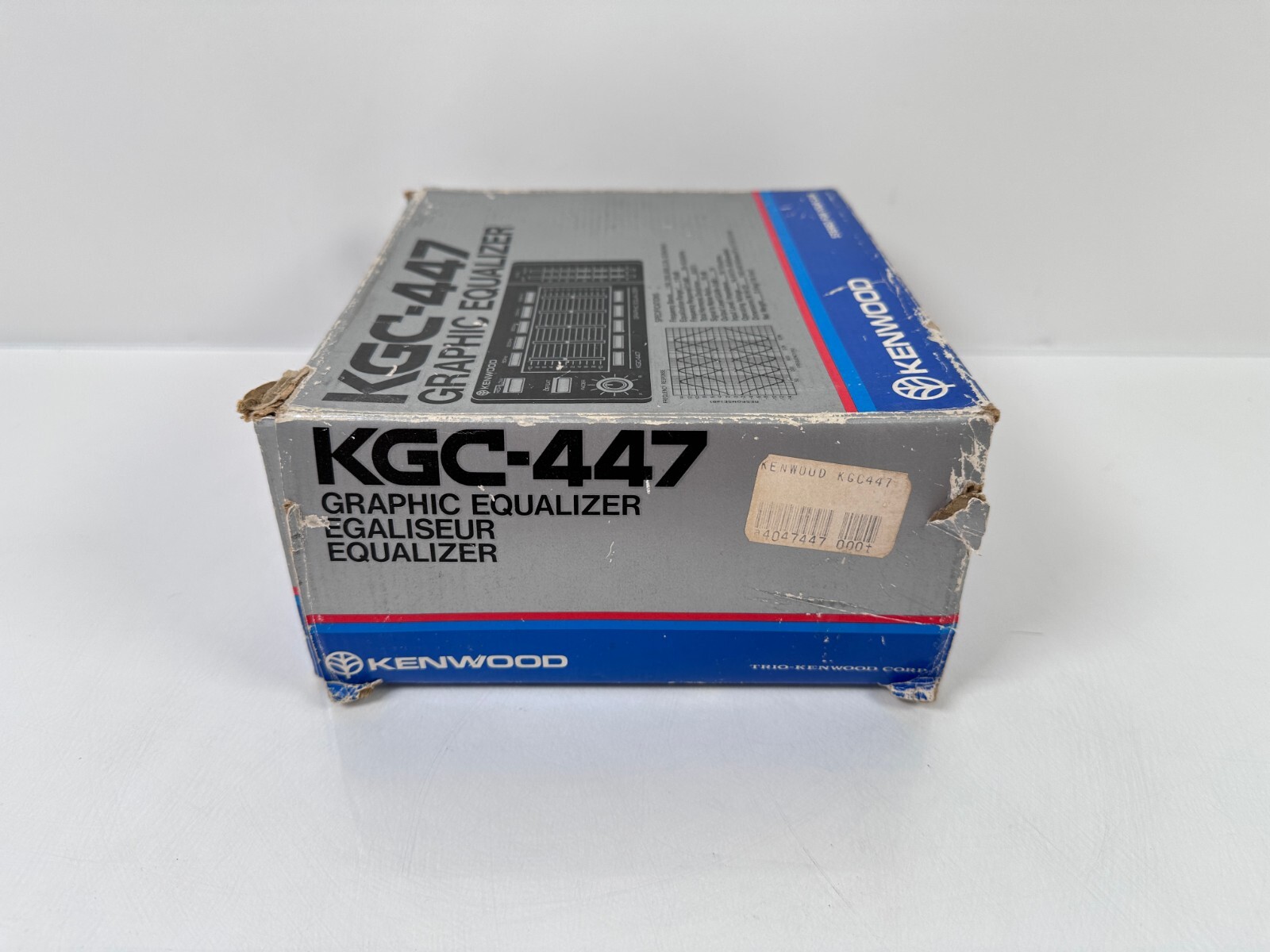 (NEW) KENWOOD KGC-447 Graphic Equalizer In Box