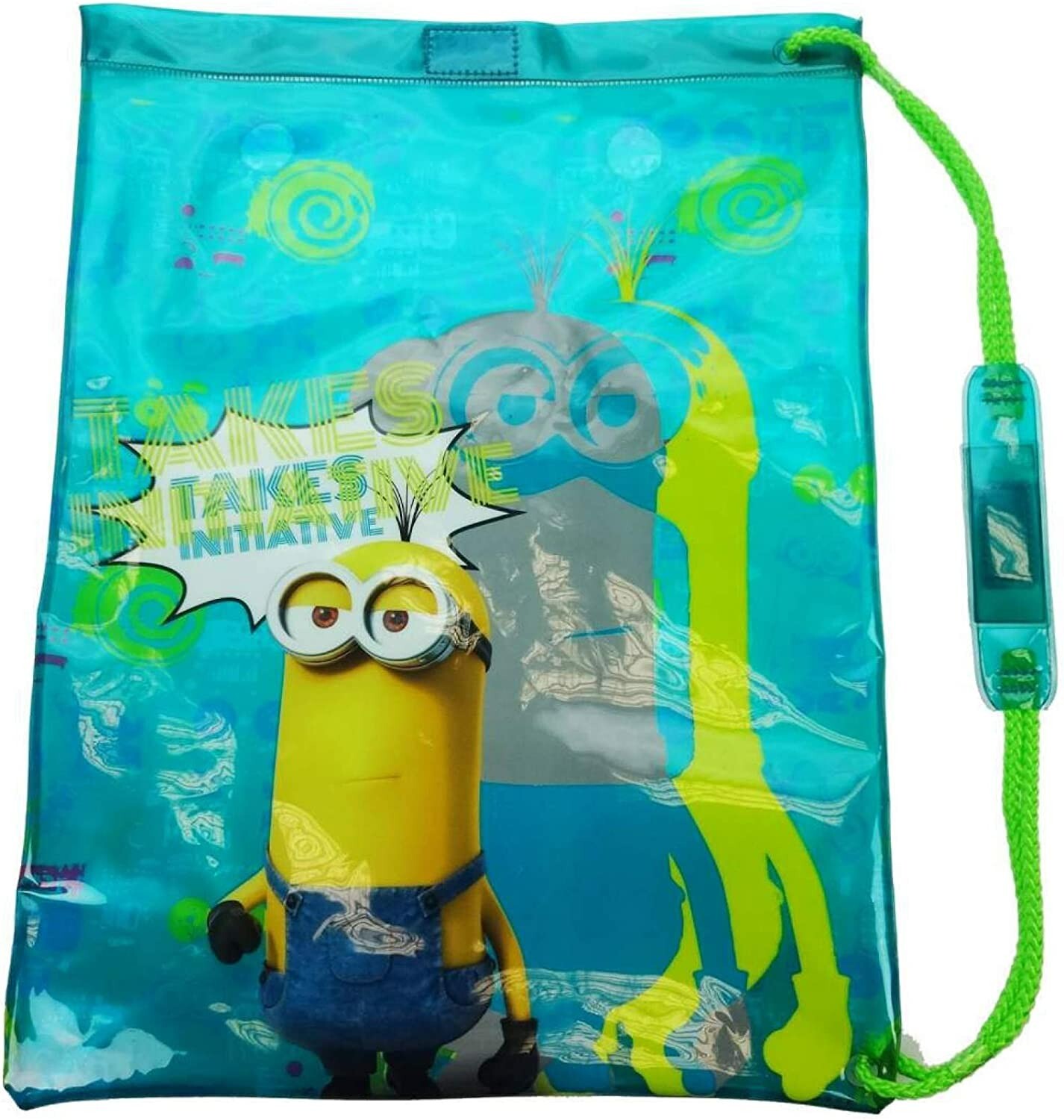 Minions Movie Despicable Me Drawstring Swim Bag Ideal For Kids Special