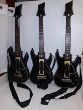 Activision GUITAR HERO WIRELESS CONTROLLER Model 0000654 Xbox360/PS3 Lot of 3 🎸
