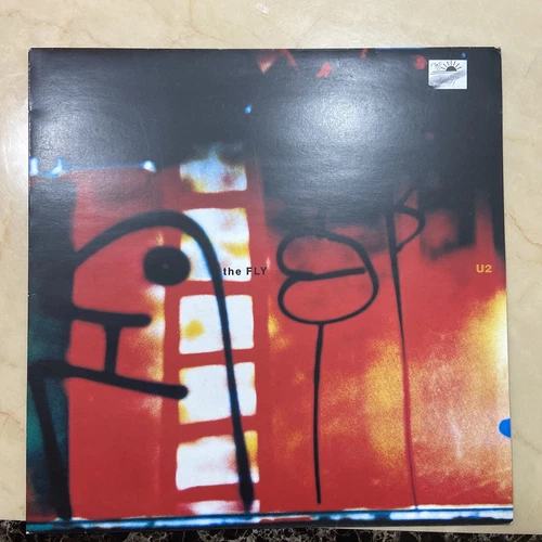 U2 The Fly 1991 UK 3-track 12" vinyl single NM