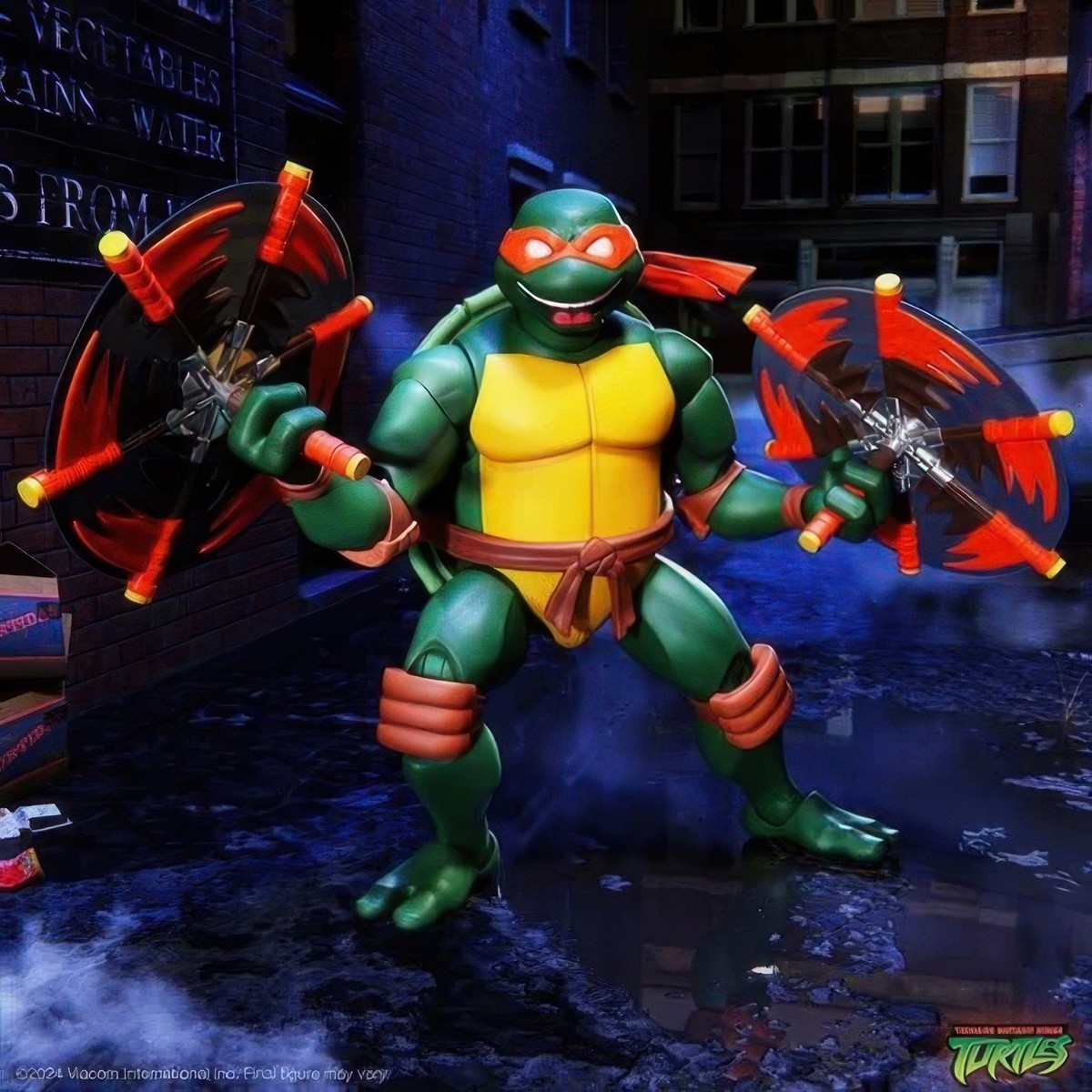 S7 ULTIMATES! Figures - TMNT - W12 - Michelangelo (2003
