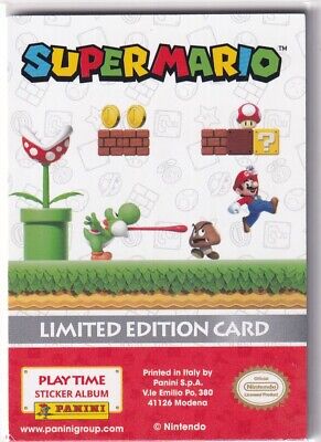 PANINI SUPER MARIO PLAY TIME 2023 EMPTY ALBUM - PORTUGAL EDITION