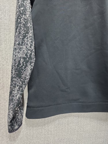 UNDER ARMOUR Storm Boys Big Logo Fleeced Hoodie Gray Black YLG Youth Large C25 - Picture 10 of 16