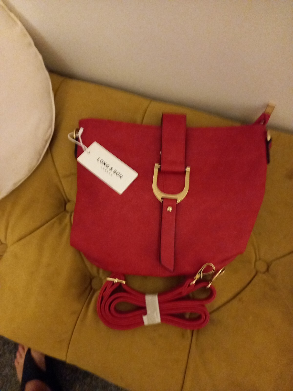 BNWT Red Shoulder Bag eBay