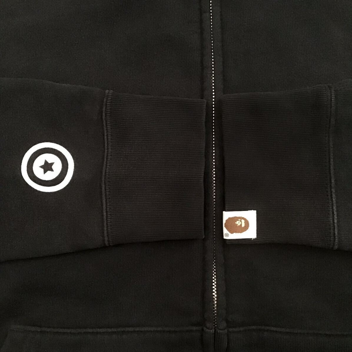 NFS limited BAPE camo Shark full zip hoodie Black A Bathing Ape