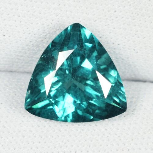 4.99 ct GORGEOUS GREENISH LONDON BLUE COLOR  NATURAL APATITE  See Vdo AP02 - Picture 1 of 3