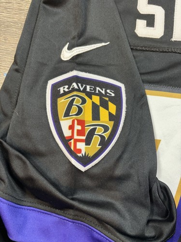 Nike On Field Stitched Jersey Baltimore Ravens Staley #79 Mens Size XL Black - Picture 3 of 9