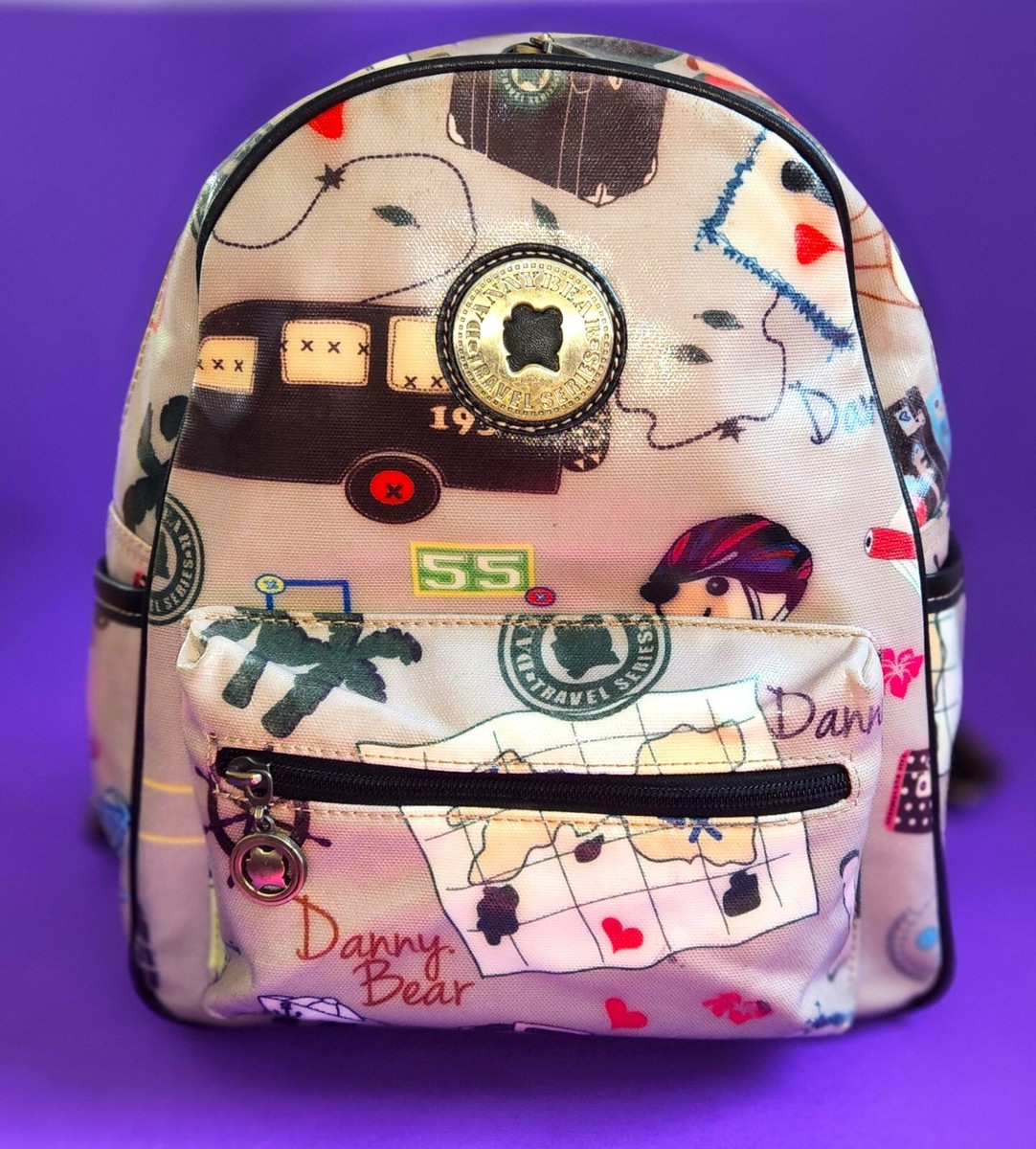 Danny Bear Travel Series Adjustable Backpack Bears