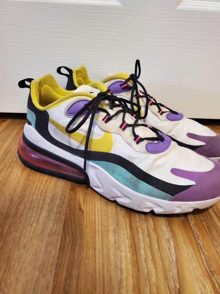 Nike Air Max 270 React Geometric Abstract Size