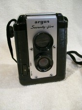 Vintage Argus Seventy-Five Camera With Flash Leather Case