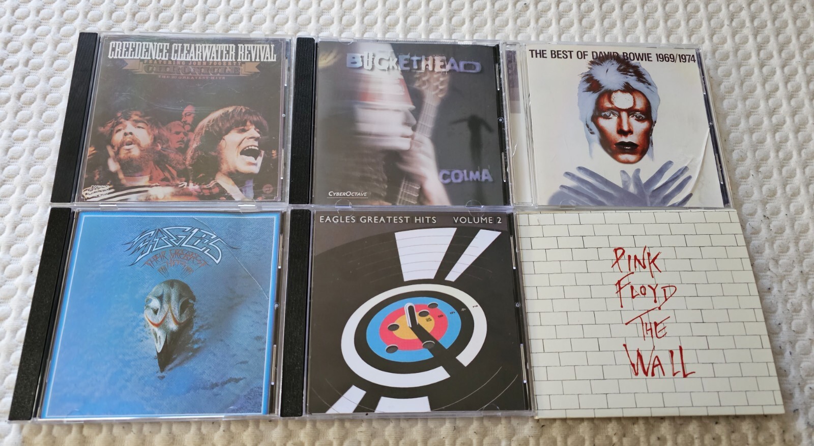 CD Collection - Pink Floyd, David Bowie, Buckethead + More