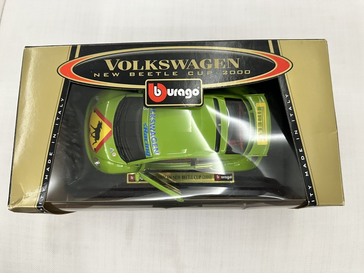 Burago 1/18 Volkswagen New Beetle Cup 2000 Orange - Bon état, En Boîte