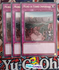 🇮🇹 YU GI OH 3 x MURO DI FERRO IMPERIALE – MAZE IT065 RARA – ITA 🇮🇹