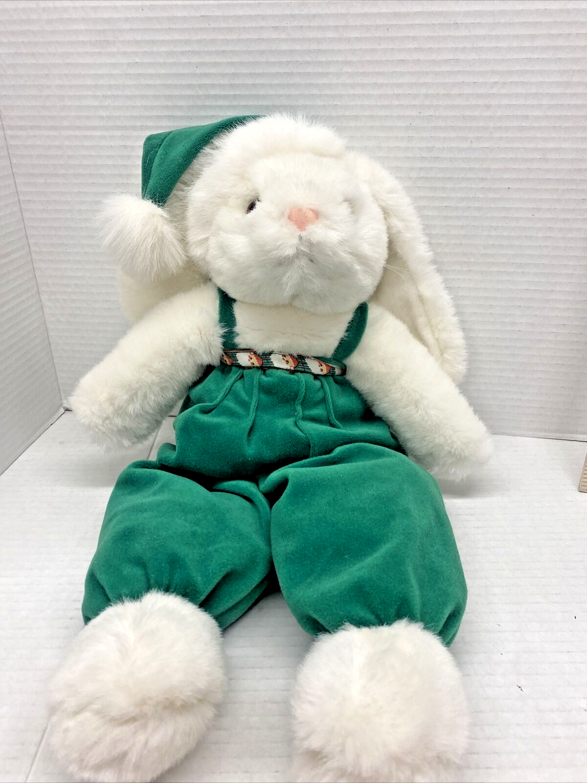 VTG 1995 Christmas Bunny Plush Creations 18