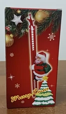Santa Claus Climbing Ladder - Battery Operated - Fast, Free Shipping