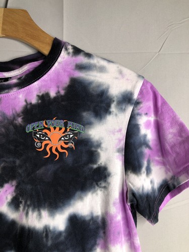 Empyre Open Your Mind Tie-Dye T-Shirt Sz S Oversize Cotton Hippie Psychedelic - Picture 5 of 14