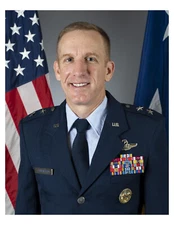 United States Air Force General Case A. Cunningham 8x10 Photo On 8.5" x 11"