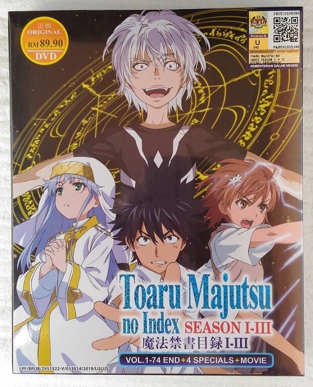 A Certain Magical Index Season 1 Dub