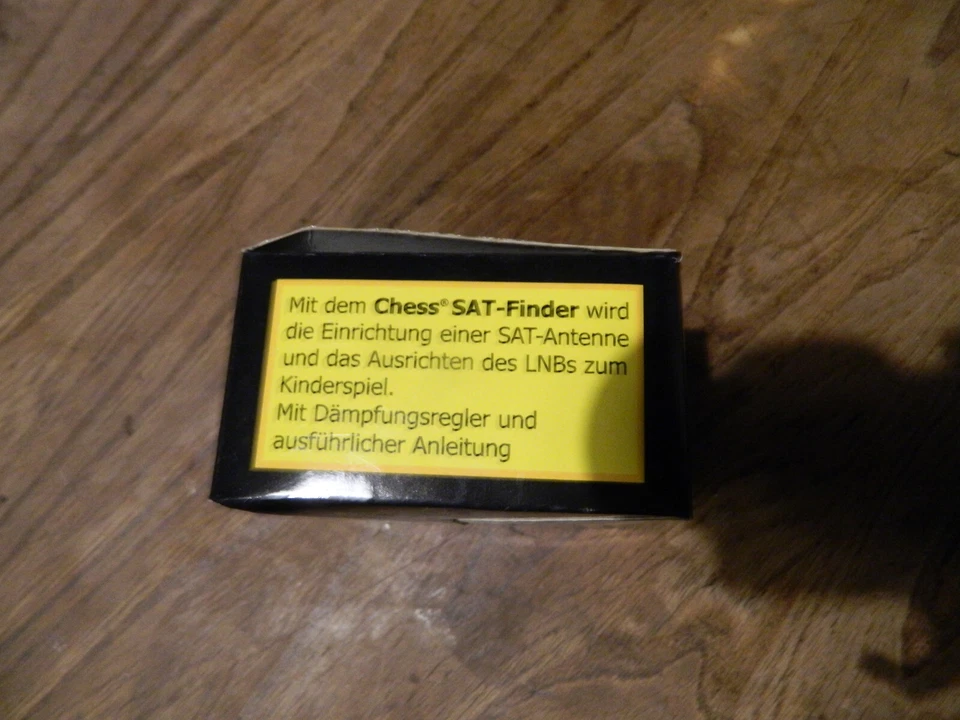 Satfinder PROFI SAT Finder Messgerät digital analog Satelliten-Finder Chess - Bild 3 von 3