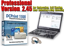 NOTEBOOK + DCPrint PRO 150i Card Software BUNDLE  for Datacard 150i Embosser