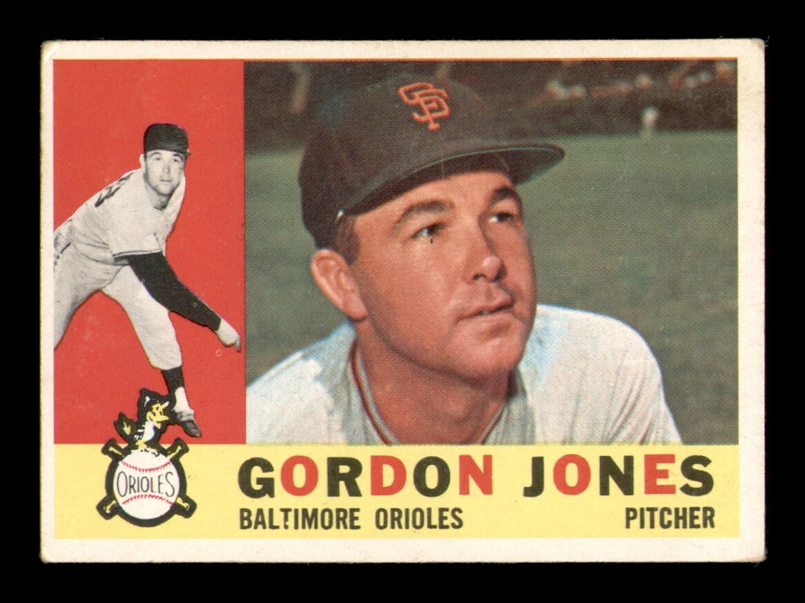 1960 Topps Set Break #98 Gordon Jones VG-EX *OBGcards*